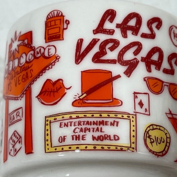 Starbucks Been There Series Las Vegas Espresso Ceramic Cup Mug Ornament, 2 Oz - Picture 7 of 10